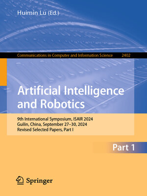 cover image of Artificial Intelligence and Robotics